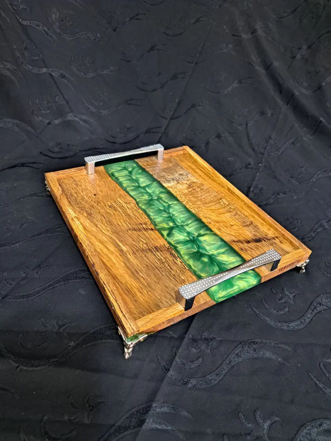 سینی پذیرایی لوکس|صنایع دستی و سایر لوازم تزئینی|گرگان, |دیوار