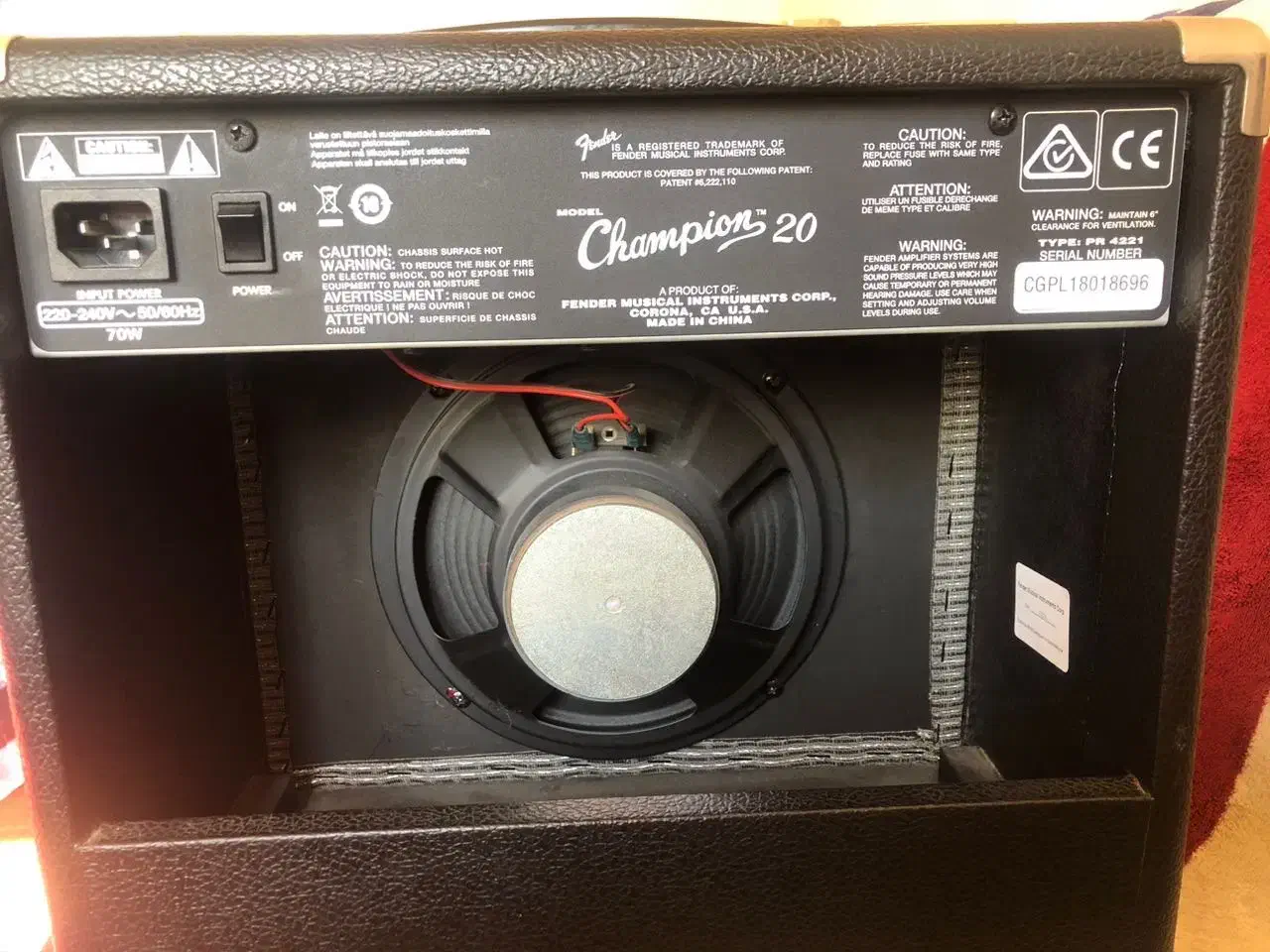 امپلی Fender Champion 20|گیتار، بیس، امپلیفایر|آبادان, |دیوار