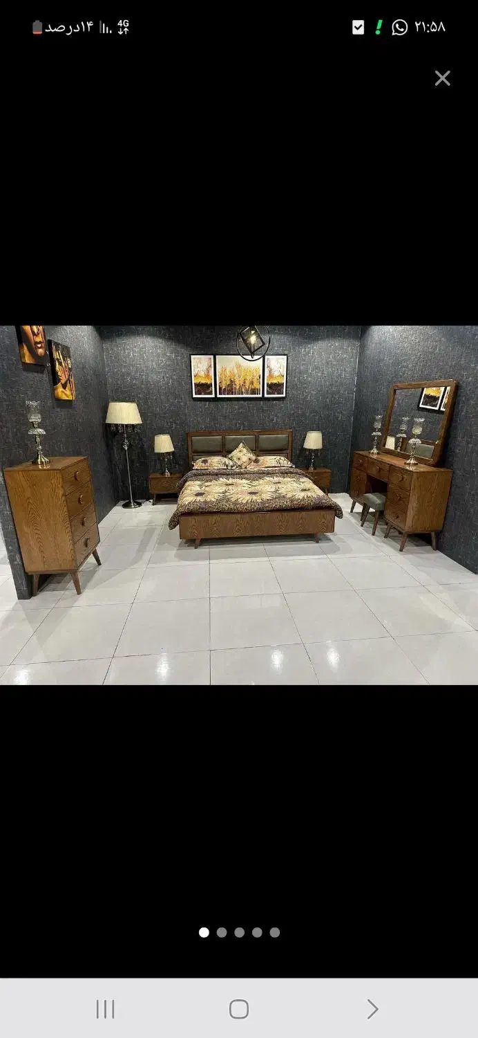 تخت خواب اشیک|تخت و سرویس خواب|قزوین, |دیوار