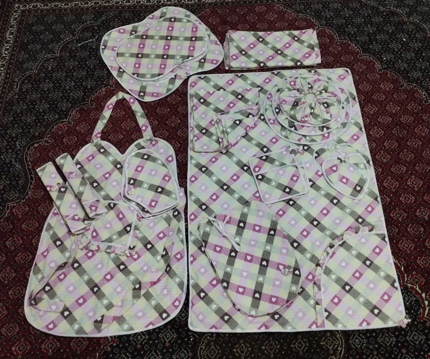 سرویس اشپزخانه|سفره، حوله، دستمال آشپزخانه|سلماس, |دیوار