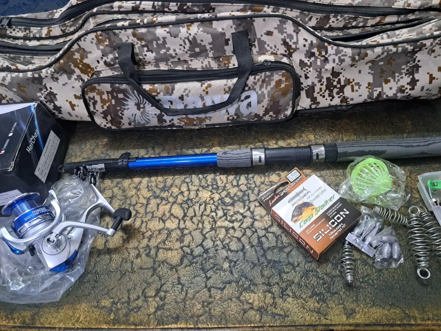 لنسر ماهیگیری با لوازم|ماهیگیری|اصفهان, کساره|دیوار