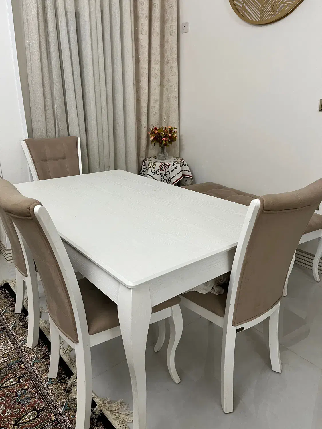 میز و صندلی نهارخوری ۶ نفره|میز و صندلی غذاخوری|چمران, |دیوار