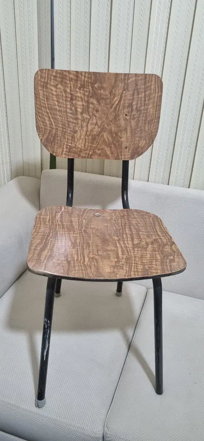 صندلی چوبی قدیمی سالم و کلکسیونی|صندلی و نیمکت|شاهرود, |دیوار