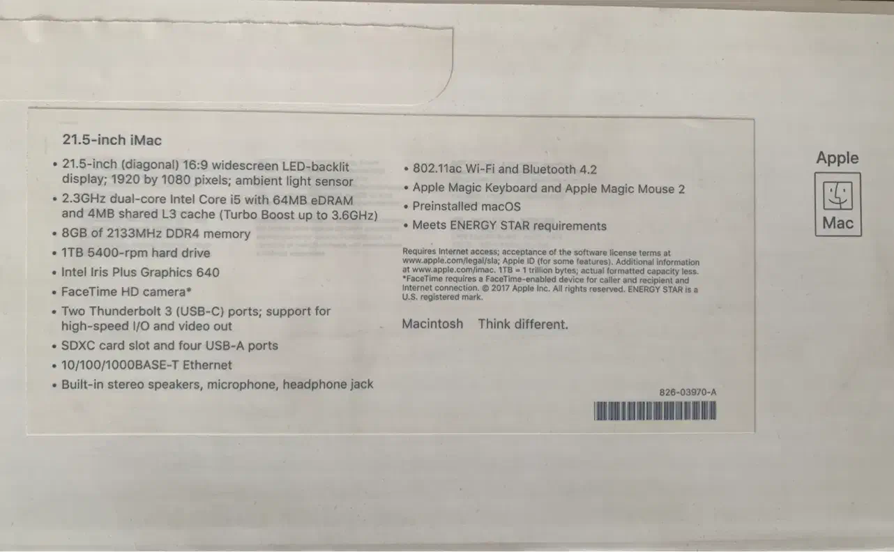 iMac 2017 آیمک اپل|رایانه رومیزی|اصفهان, جلفا|دیوار