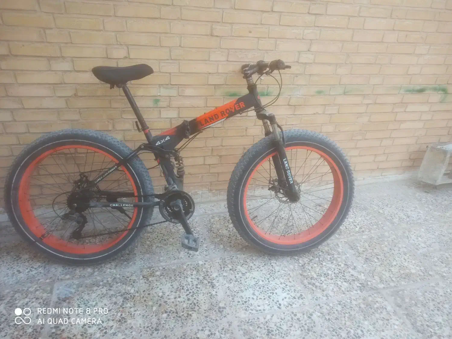 دوچرخه لاستیک پهن تاشو 26|دوچرخه، اسکیت، اسکوتر|امیدیه, |دیوار