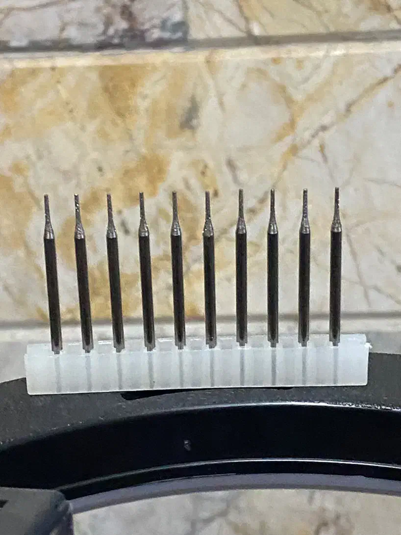 مته سوراخ سنگ انگشتر و غلاب آویز طلایی و نقره ای|زیورآلات و اکسسوری|قم, شهرک امام حسین|دیوار