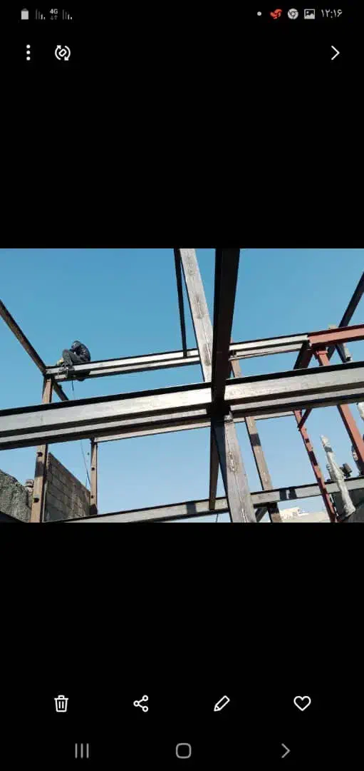 جوشکاری و آهنگری  اسکلت  فلزی|خدمات پیشه و مهارت|چهاردانگه (تهران), |دیوار