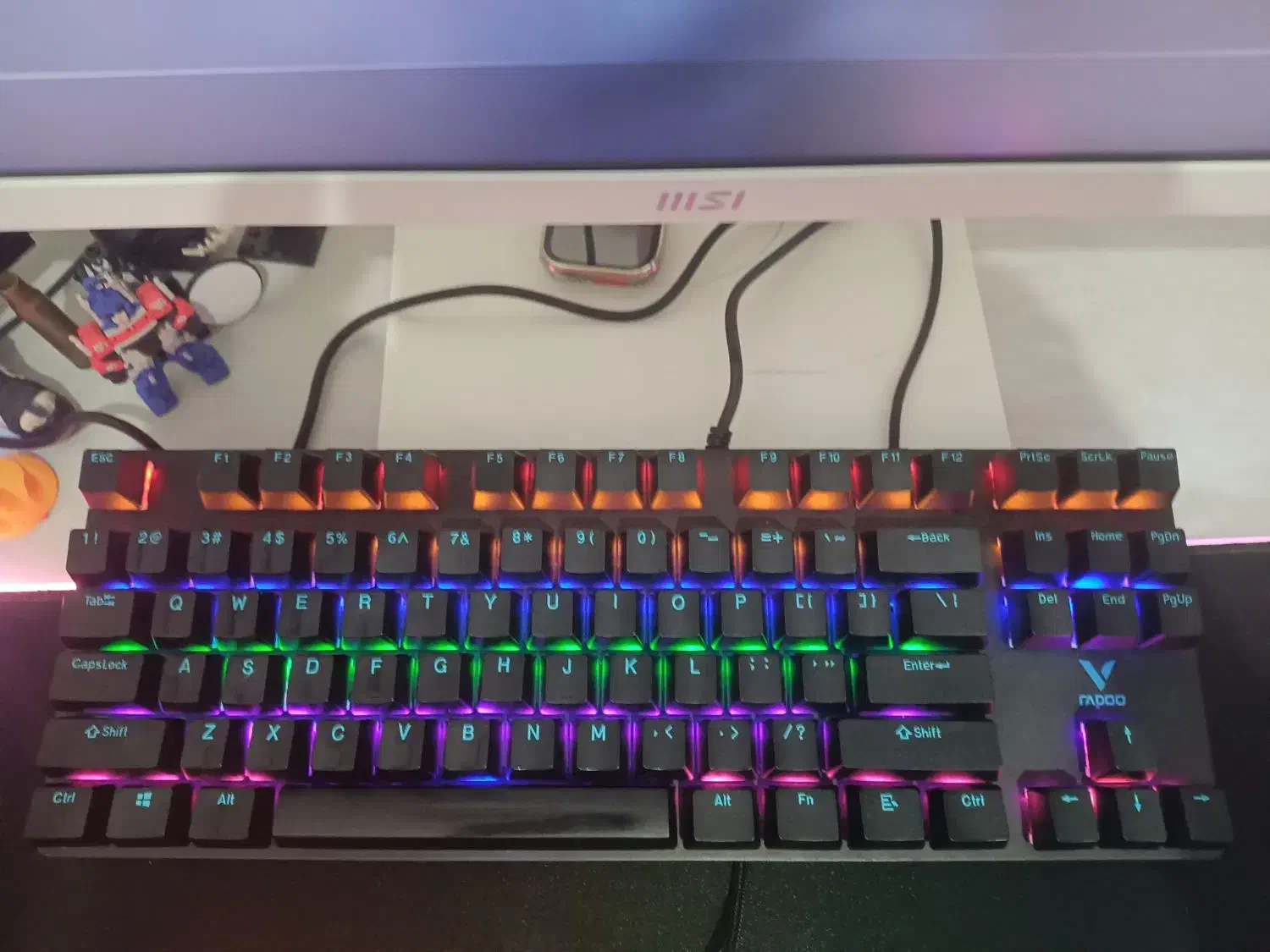 کیبورد مکانیکال رپو|قطعات و لوازم جانبی رایانه|فردوسیه, |دیوار