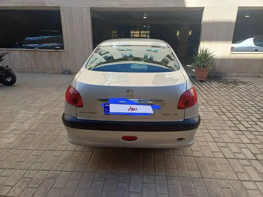 پژو 206 sd v8|خودرو سواری و وانت|تهران, شهرک آزادی|دیوار
