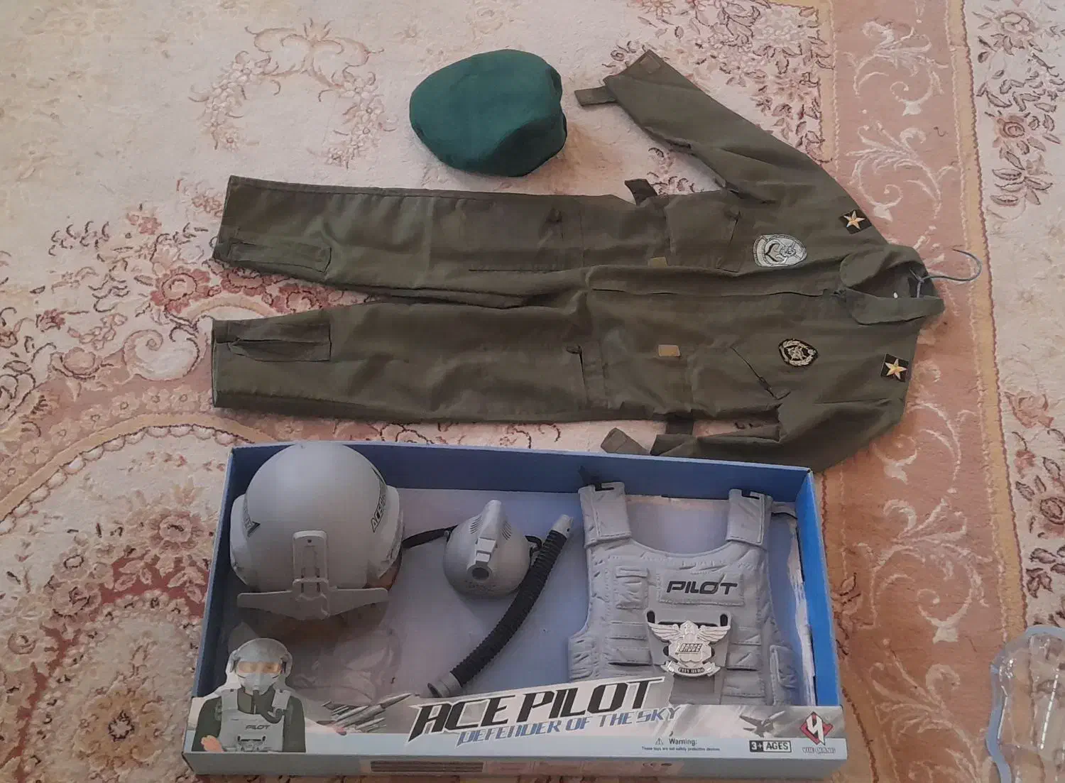 ست لباس جنگی مدل خلبانی کودک|اسباب و اثاث بچه|رشت, بوسار|دیوار