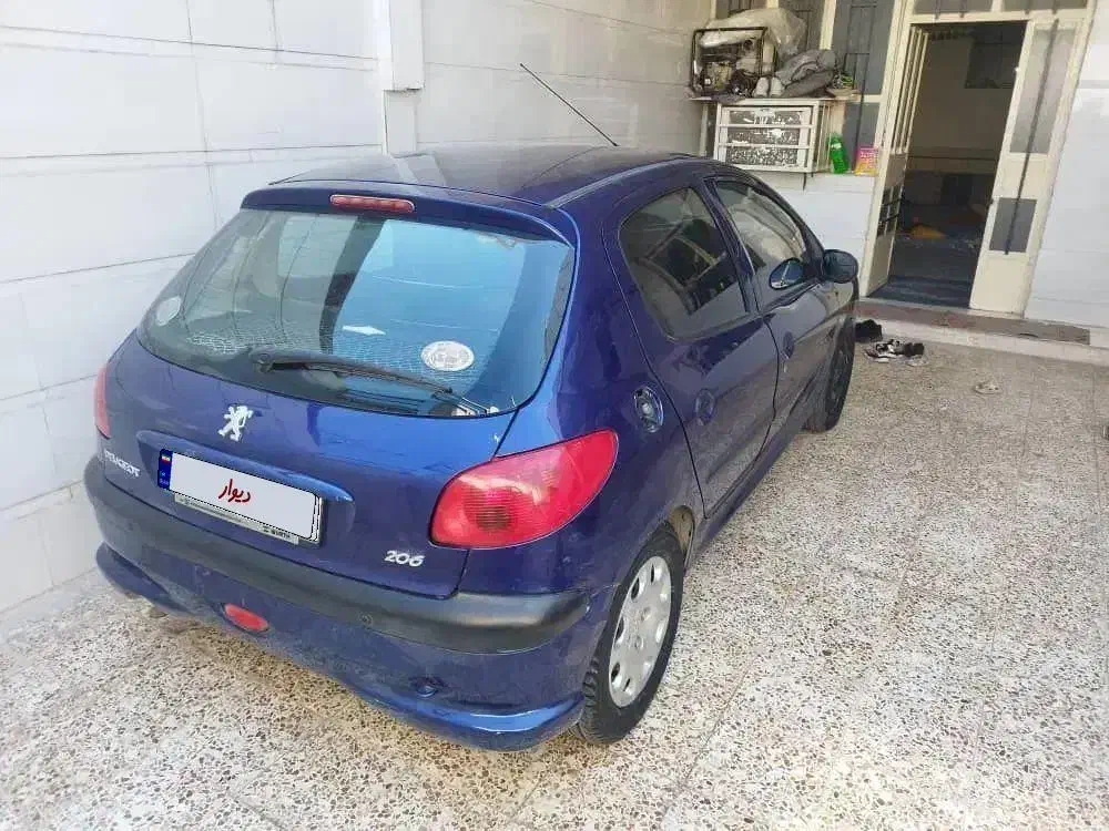 پژو 206تیپ ۳|خودرو سواری و وانت|دزفول, |دیوار