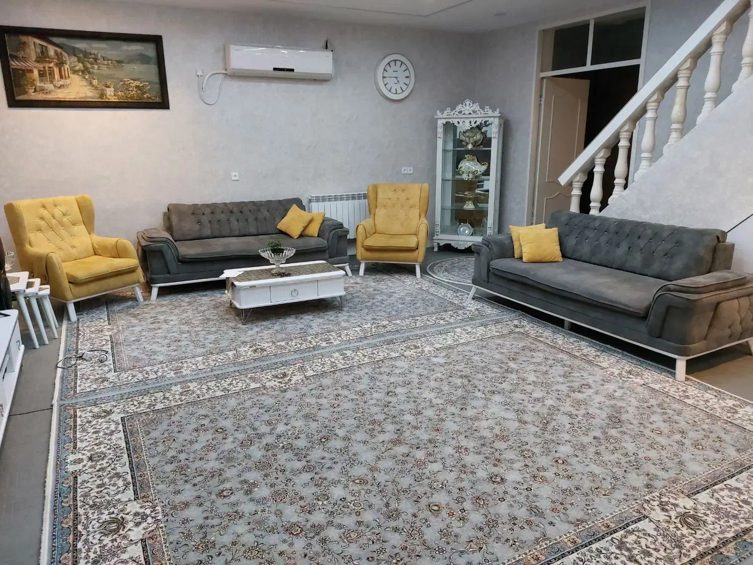 مبل 8 نفره|مبلمان خانگی و میز عسلی|شوش, |دیوار