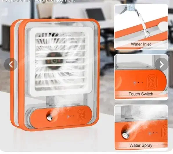 پنکه شارژی مه پاش لمسی|پنکه و تصفیهکنندهٔ هوا|نیشابور, شریعتی|دیوار