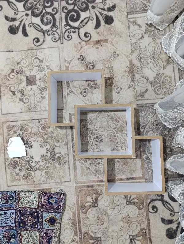 شلف دیواری MDF|کتابخانه، شلف، قفسه‌های دیواری|بندر امام خمینی, |دیوار