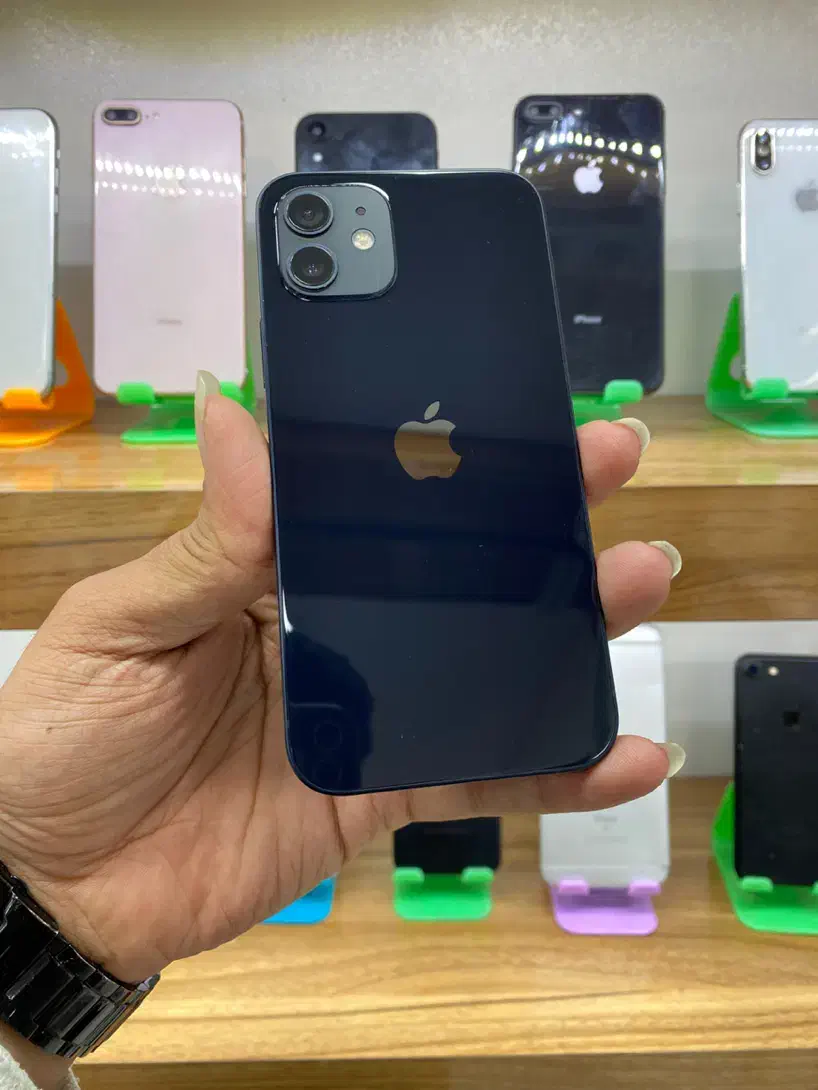 اپل 12 iPhone باحافظه 128 گیگ پک اصلی پلمپ|موبایل|زنجان, |دیوار
