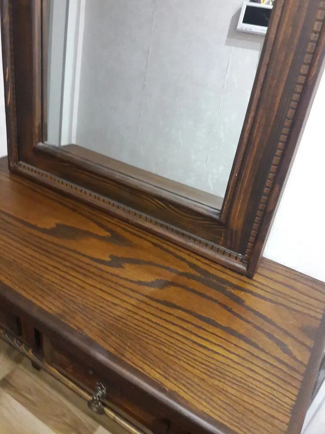 آینه کنسول چوبی|بوفه، ویترین، کنسول|سنندج, |دیوار