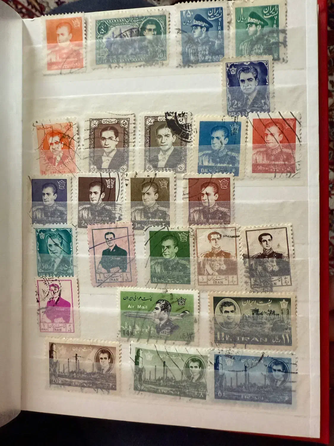 آلبوم تمبر|کلکسیون سکه، تمبر، اسکناس|اصفهان, باغ دریاچه|دیوار