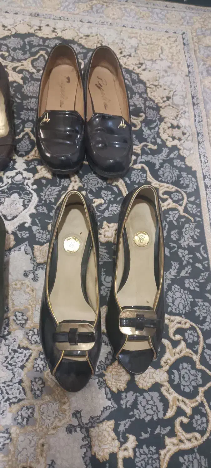 کفش سایز ۳۸ و ۳۹|کیف، کفش، کمربند|شاهین‌شهر, طالقانی|دیوار