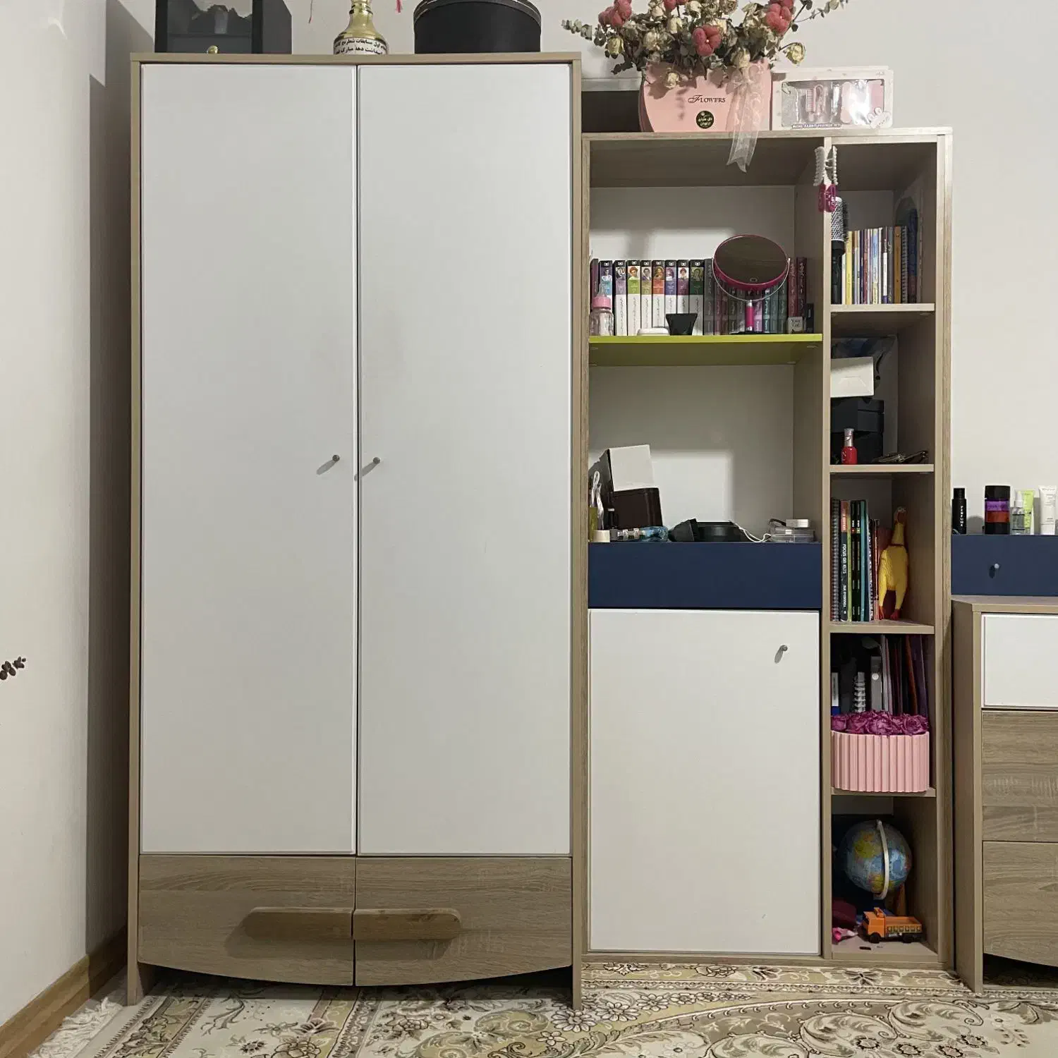 سرویس خواب یکنفره ،برند آپادانا|تخت و سرویس خواب|کاشان, شهرک خاتم الانبیا (مسکن ملی کاشان)|دیوار