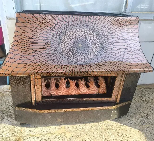 بخاری طرح شومینه|بخاری، هیتر، شومینه|نجف‌آباد, یزدانشهر|دیوار