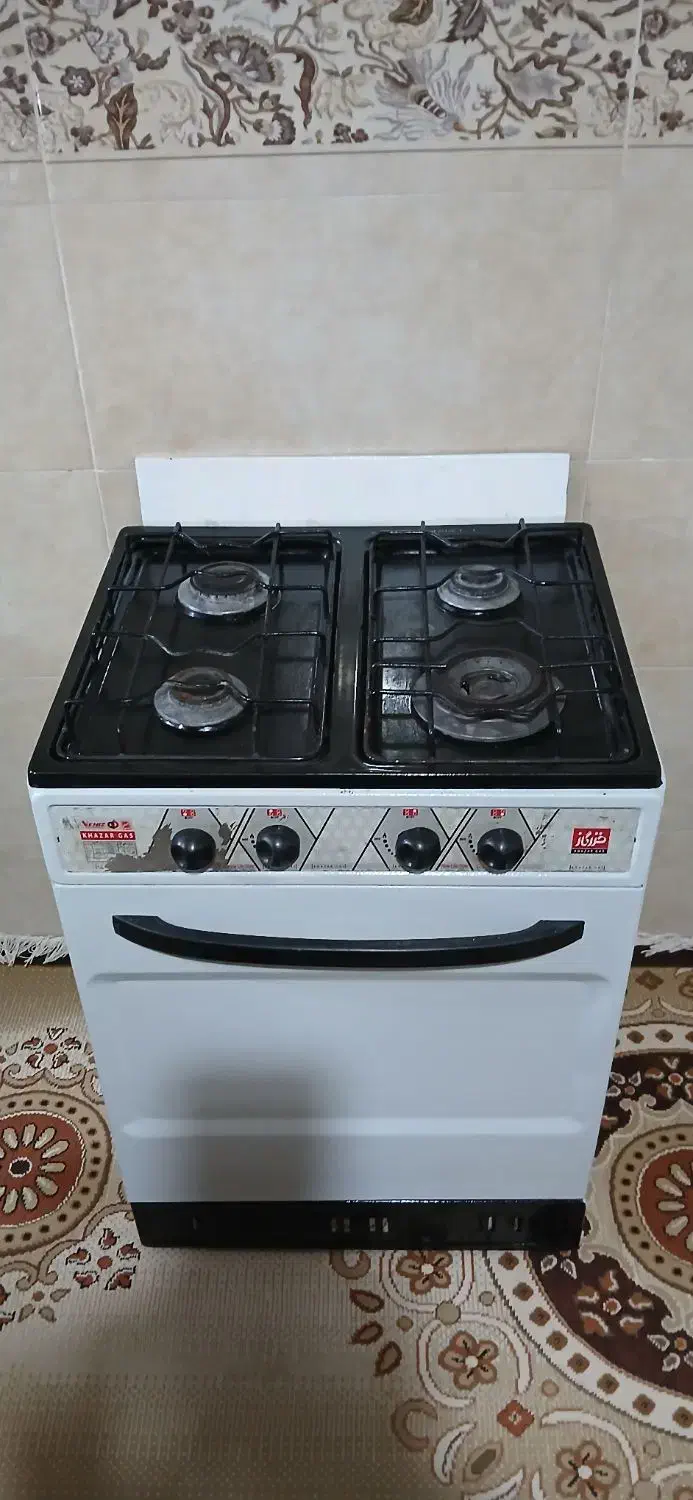 چهار شعله طرح فر|اجاق گاز و لوازم برقی پختوپز|علیآباد کتول, |دیوار