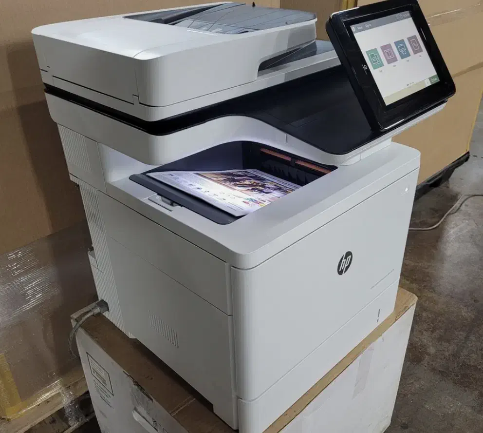 پرینتر HP چهارکاره رنگی m 577 dn|پرینتر، اسکنر، کپی، فکس|شهرکرد, |دیوار