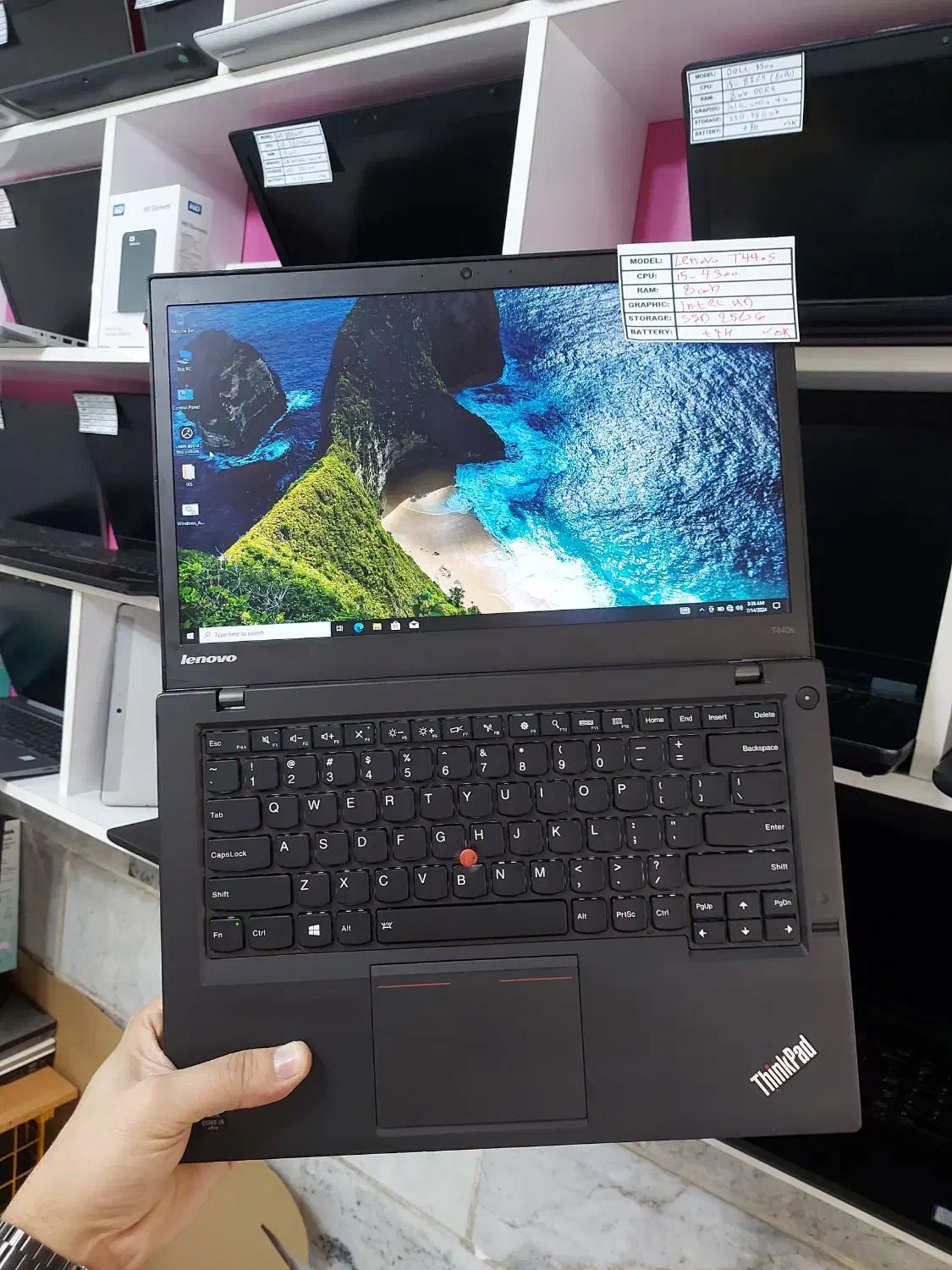 لپتاپ لنوو Lenovo T440s i5 RAM16 SSD256 باضمانت|رایانه همراه|کرج, گلشهر|دیوار