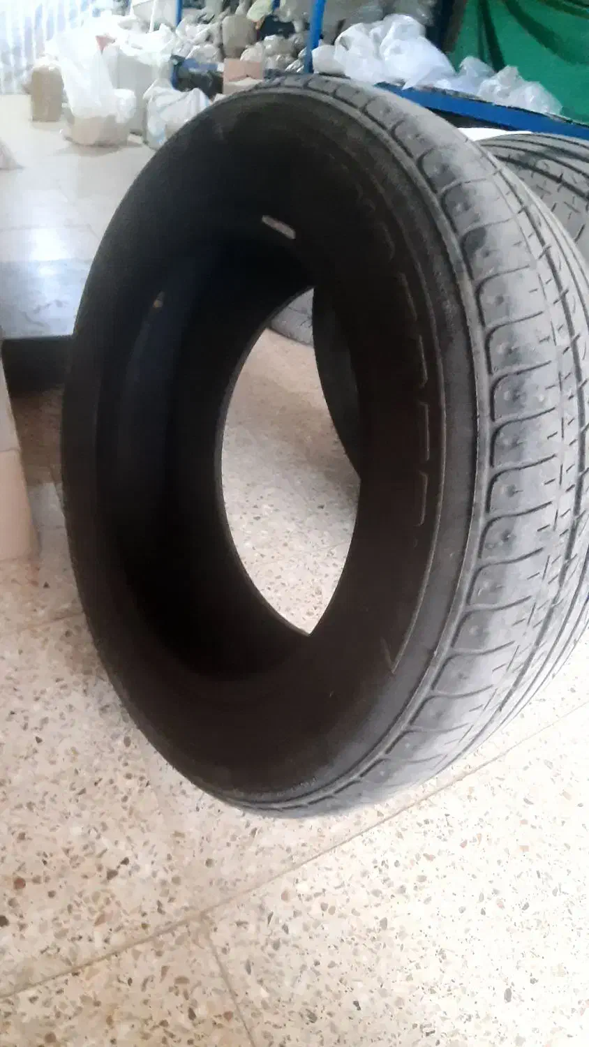 دو حلقه لاستیک 205 15|قطعات یدکی و لوازم جانبی|ملایر, |دیوار