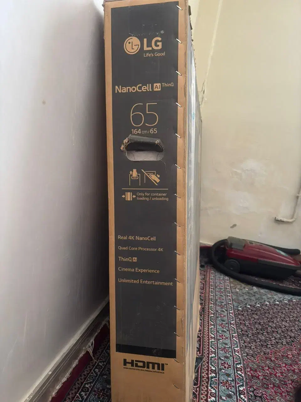 تلوزیون ۶۵اینچ ال جی نانو ۴k|تلویزیون و پروژکتور|بیجار, |دیوار