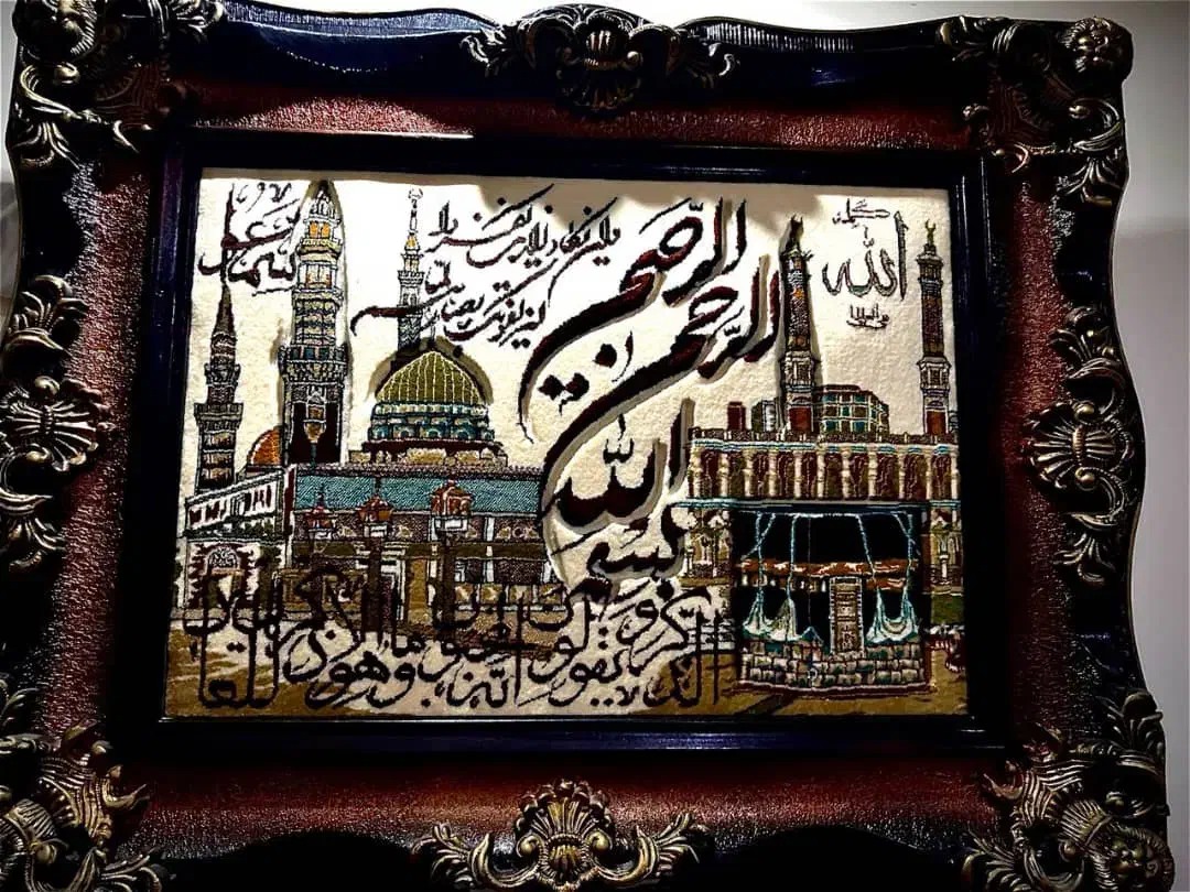 تابلو فرش وان یکاد.و صندلیه غذای بچه|تابلو فرش|تهران, کیانشهر|دیوار