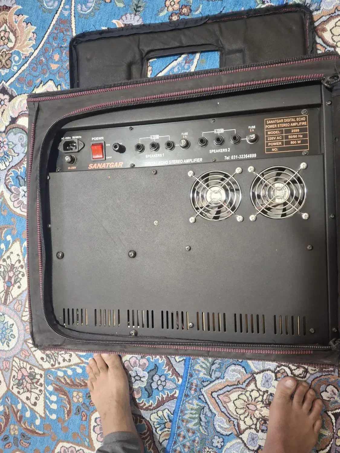 ۱ کله دستگاه صنعتگر دو کانال ۹ افکت۱جفت باند بتا|آلات موسیقی|ناغان, |دیوار