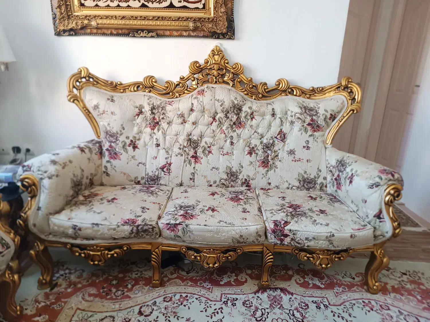 مبل سلطنتی|مبلمان خانگی و میز عسلی|سهند, |دیوار