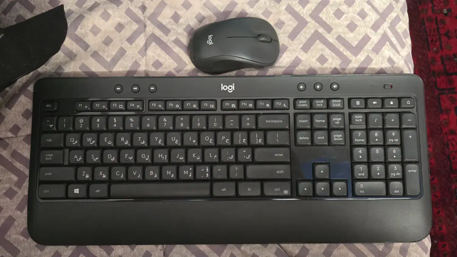 کیبورد و ماوس Logitech|قطعات و لوازم جانبی رایانه|کرج, فاز ۳ گوهردشت|دیوار