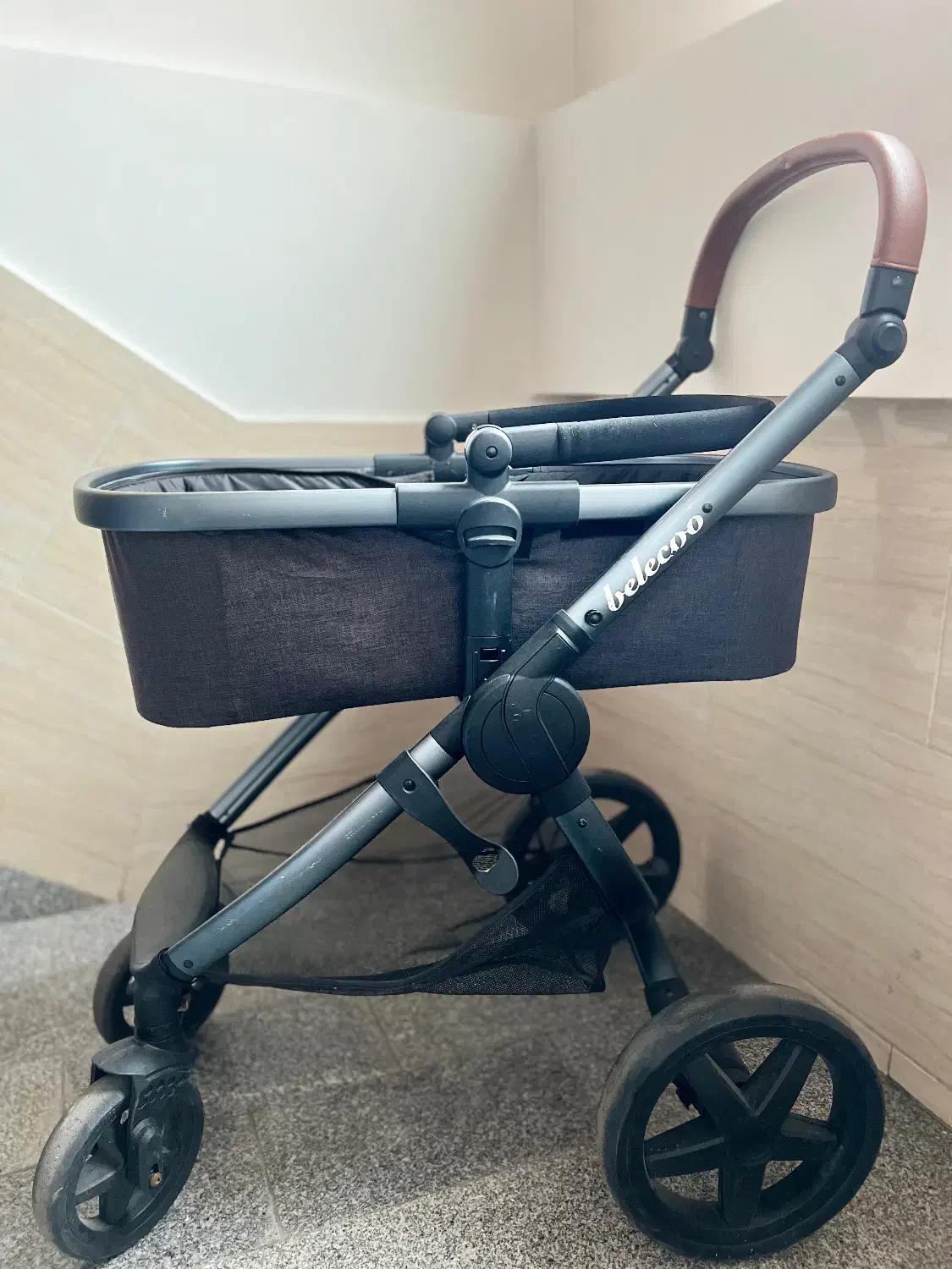 کالسکه برند ۳تیکه +ساک در حدنو|کالسکه و لوازم جانبی|رشت, دیانتی|دیوار