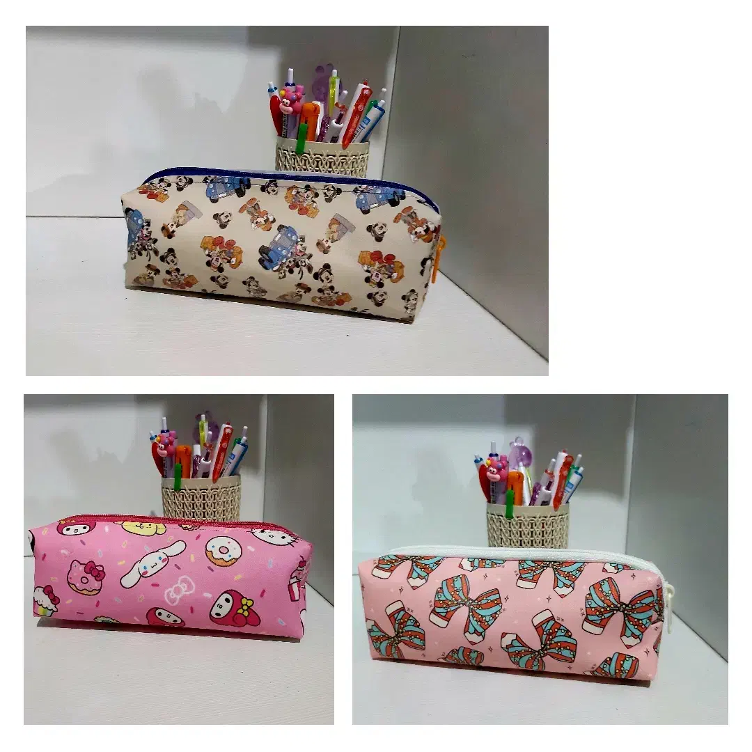 کیف و جا مدادی چرم طرح دار فانتزی|کیف، کفش، کمربند|مرودشت, تامین اجتماعی‎|دیوار