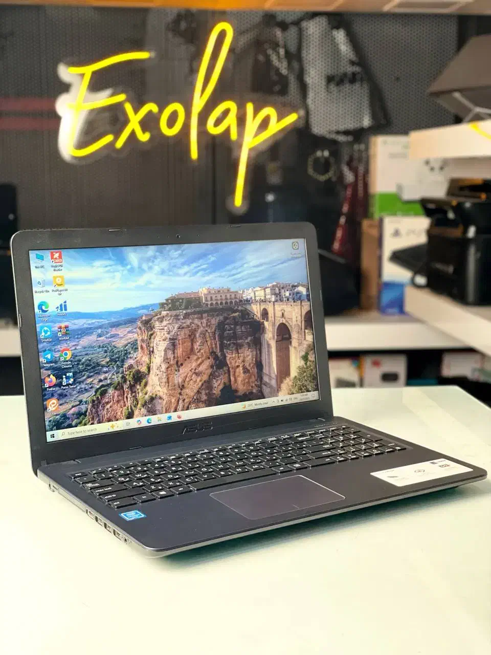 لپتاپ Asus Vivobook دانشجویی خونگی نو بدون کارکرد|رایانه همراه|یزد, |دیوار