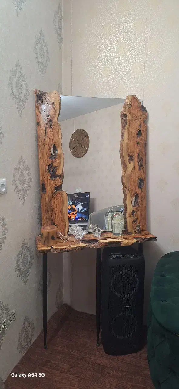 کنسول چوبی شیک|بوفه، ویترین، کنسول|ابهر, |دیوار