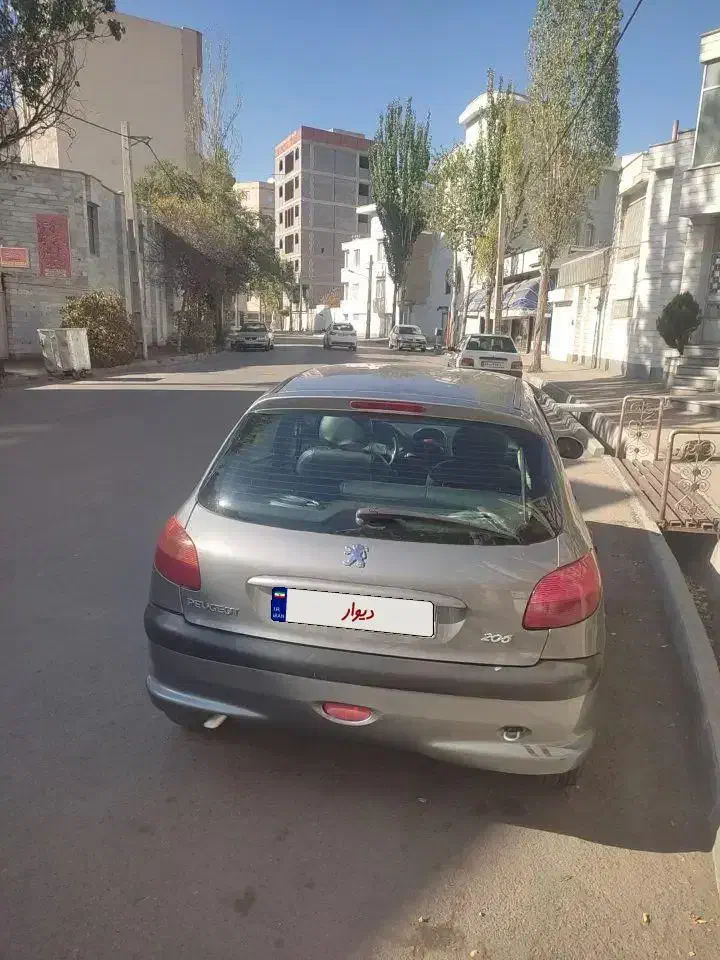 ۲۰۶ تیپ ۲ مدل آخر ۹۰ درجه یک|خودرو سواری و وانت|اردبیل, |دیوار