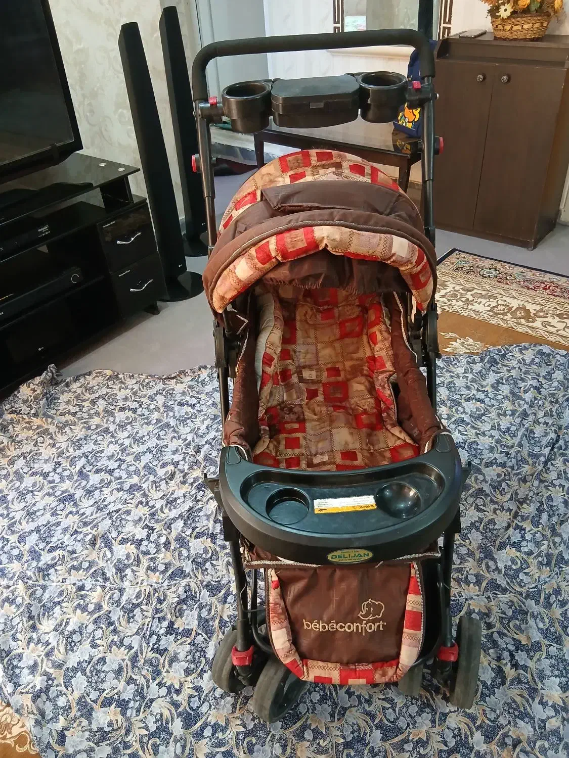 فروش کریر، کالسکه و گهواره سالم و تمیز .|کالسکه و لوازم جانبی|بروجرد, |دیوار