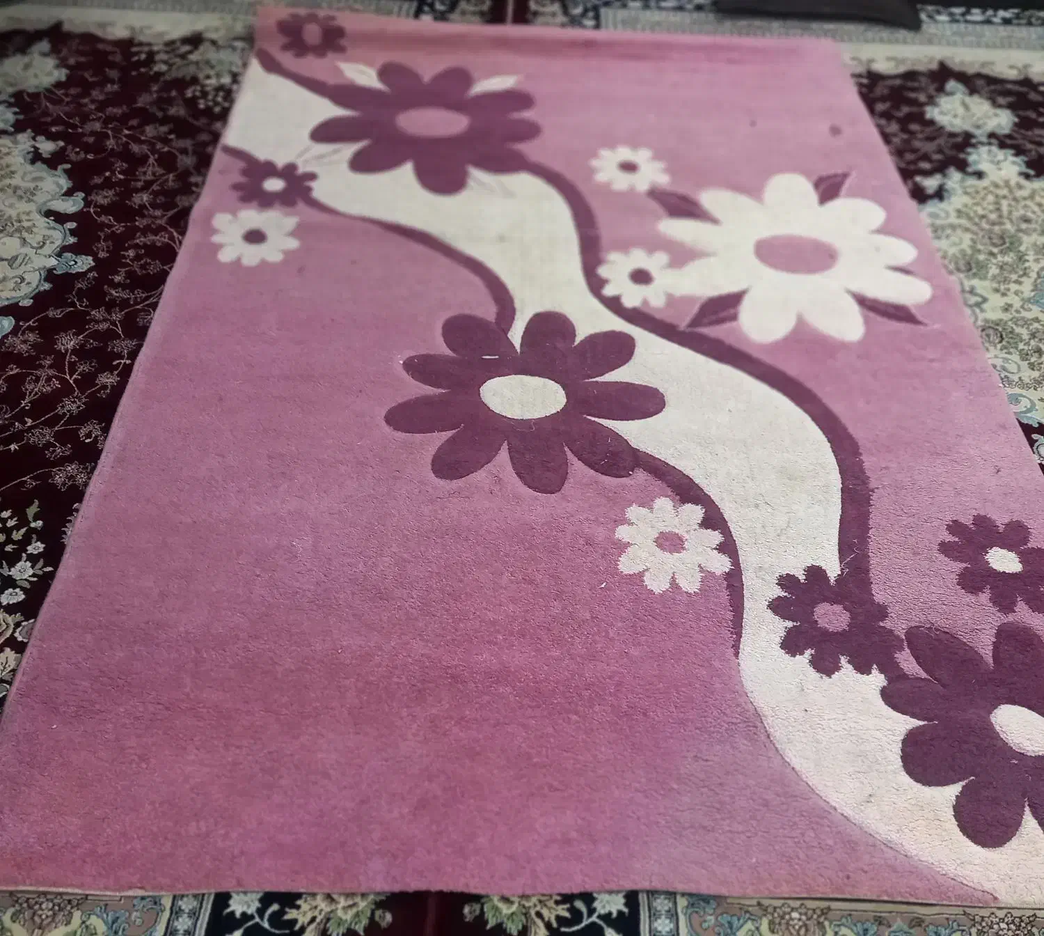 گلیم فرش ۶ متری|گلیم، جاجیم، گبه|کوهدشت, |دیوار