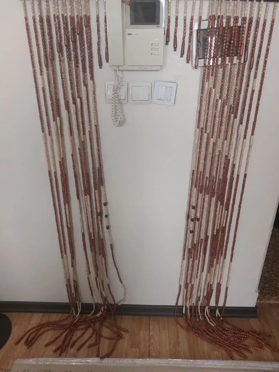 پرده آویز چوبی|پرده، رانر، رومیزی|ورامین, شهرک فجر|دیوار