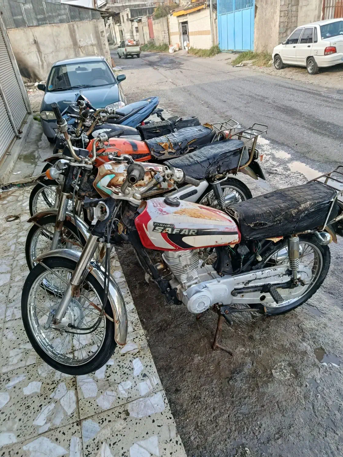 موتور مزایده خاموش|موتورسیکلت|رشت, حومه رشت|دیوار