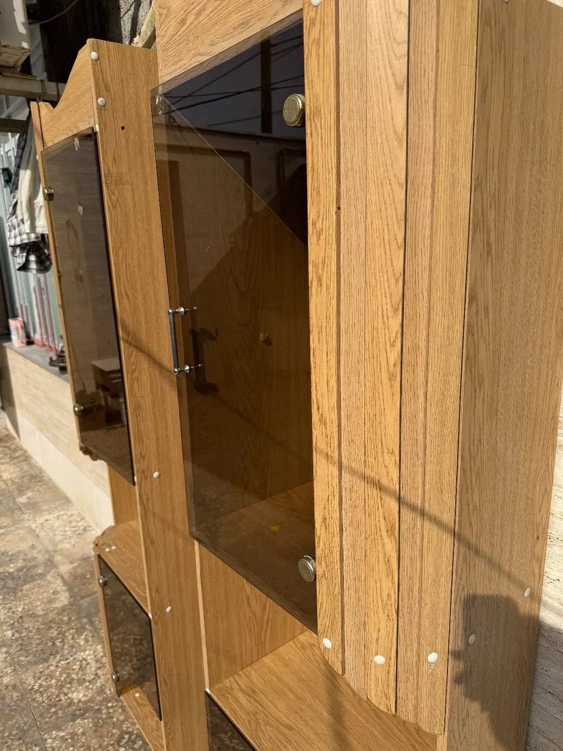 دو عدد بوفه|بوفه، ویترین، کنسول|دوگنبدان, |دیوار