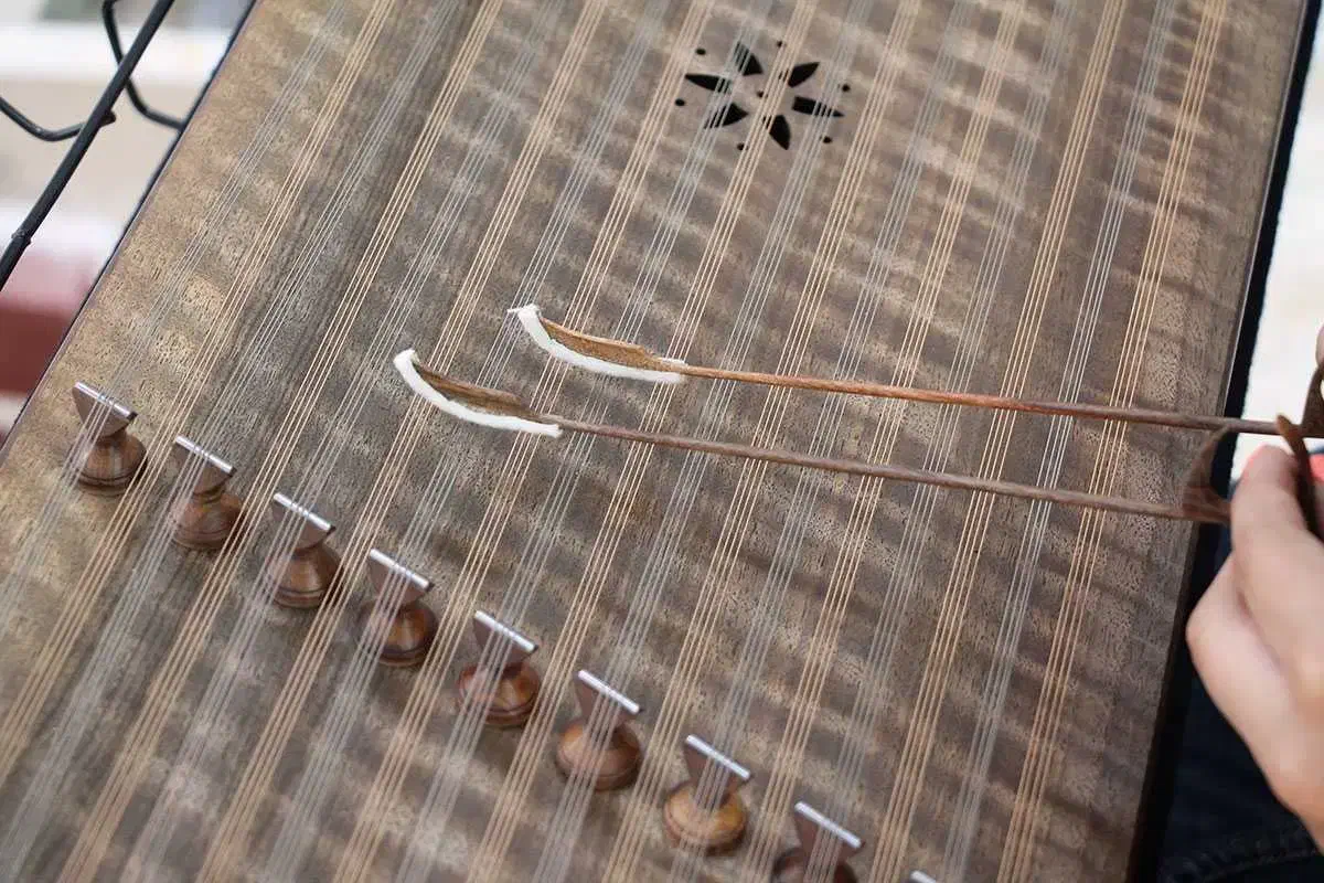 کوک دستگاه سنتور|سازهای سنتی|کرمان, |دیوار