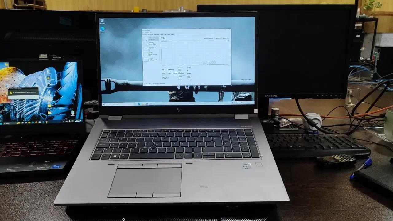 لب تاپ hp zbook FURY با ۶ گیگ گرافیک|رایانه همراه|اصفهان, خرم|دیوار