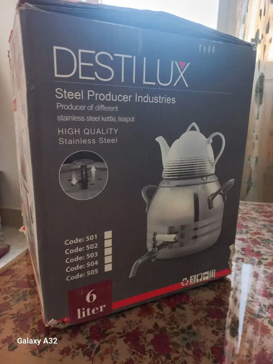 کتری قوری ۶ لیتری نو|قوری، کتری، قهوهساز دستی|فردیس, منظریه|دیوار