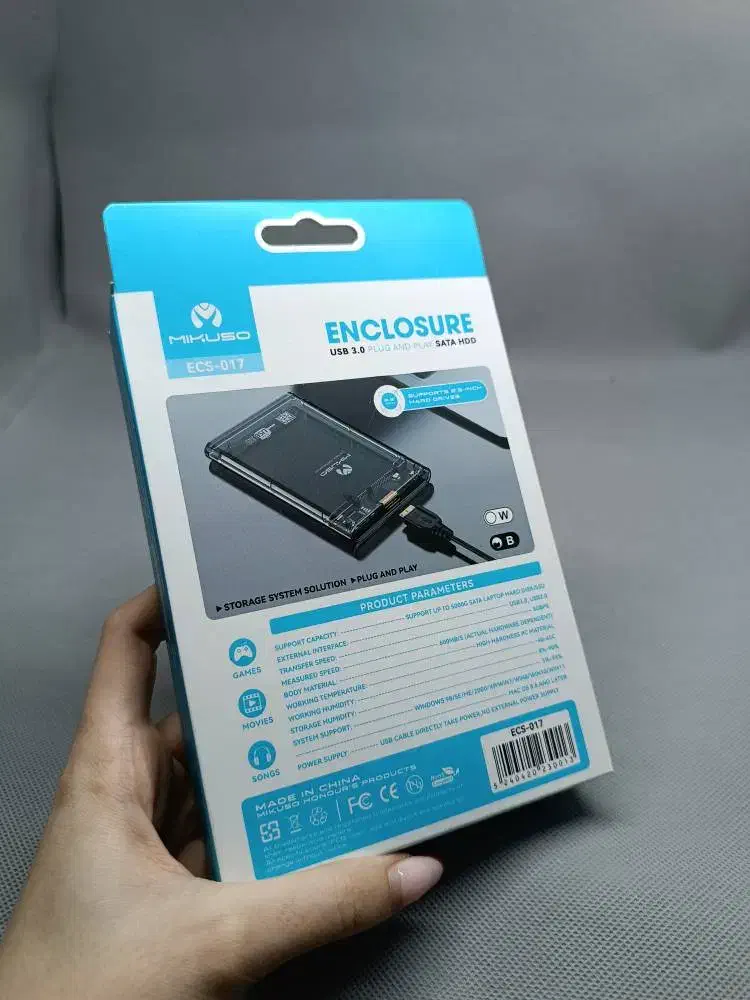 هارد اکسترنال Mikuso ظرفیت 500GB|قطعات و لوازم جانبی رایانه|رشت, بازار|دیوار