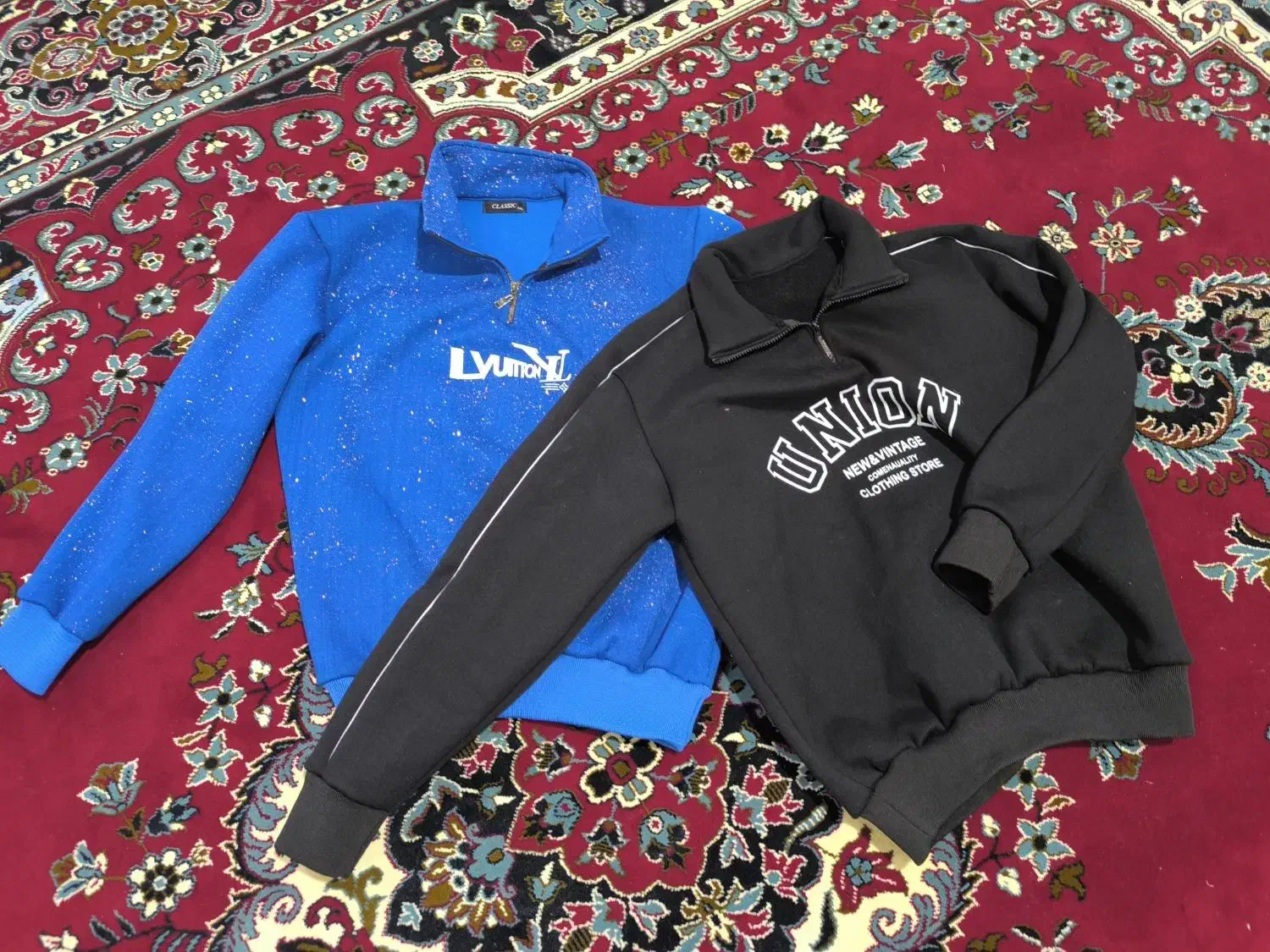 دورس نیم زیب با کمترین قیمت. دورس پنبه 3نخ|لباس|قروه, |دیوار