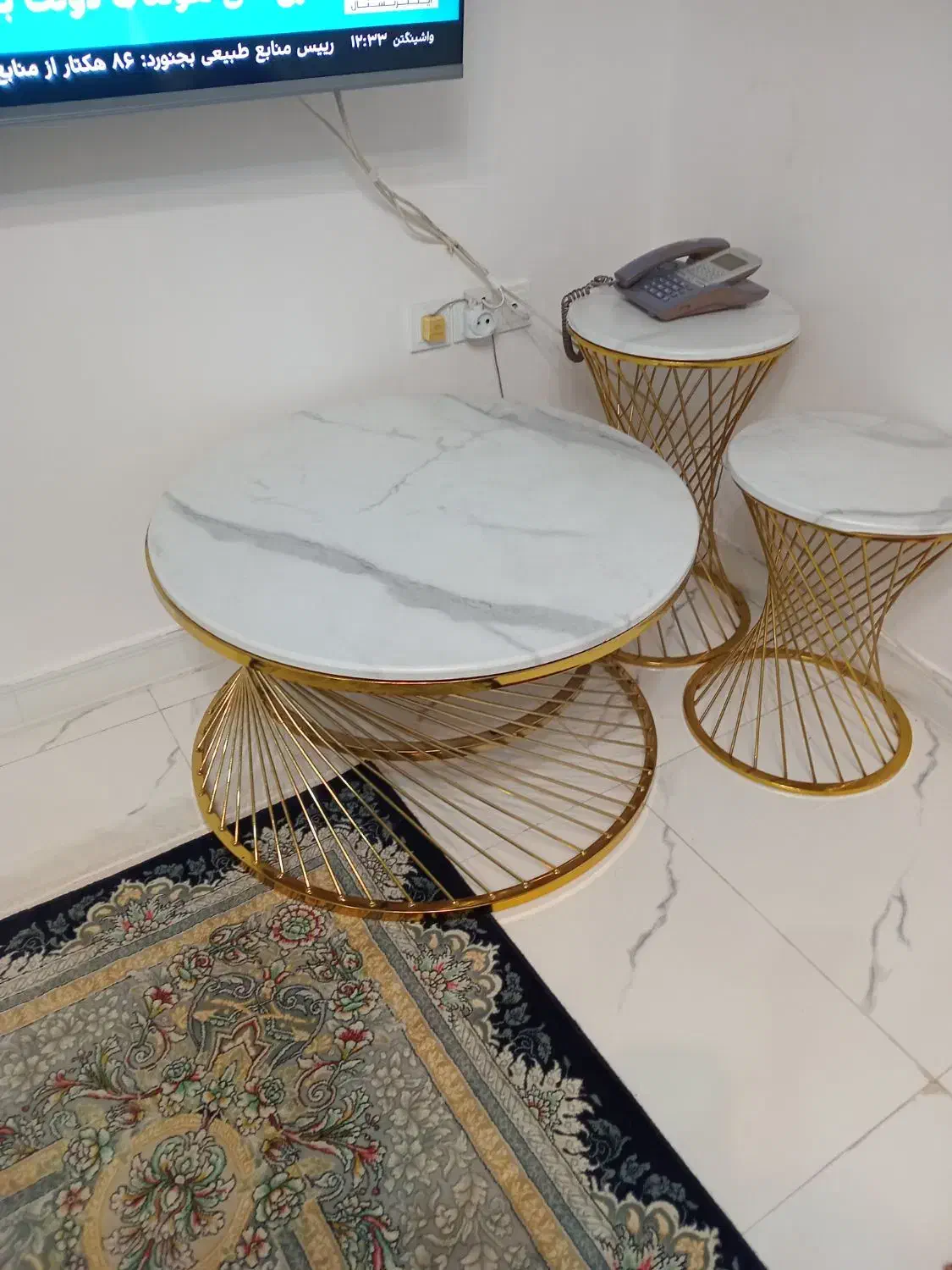 جلومبلی وعسلی مبل|مبلمان خانگی و میز عسلی|لاهیجان, گلستان|دیوار