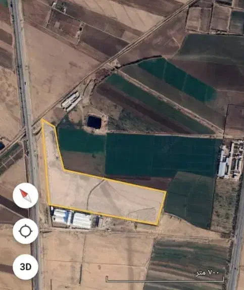 ۱۸ هکتار صنعتی با چاه ۲۵ مترمکعب بر اتوبان|فروش دفتر صنعتی، کشاورزی، تجاری|تاکستان, |دیوار